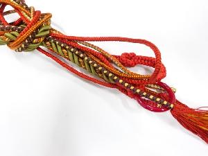 正絹　手組帯締め